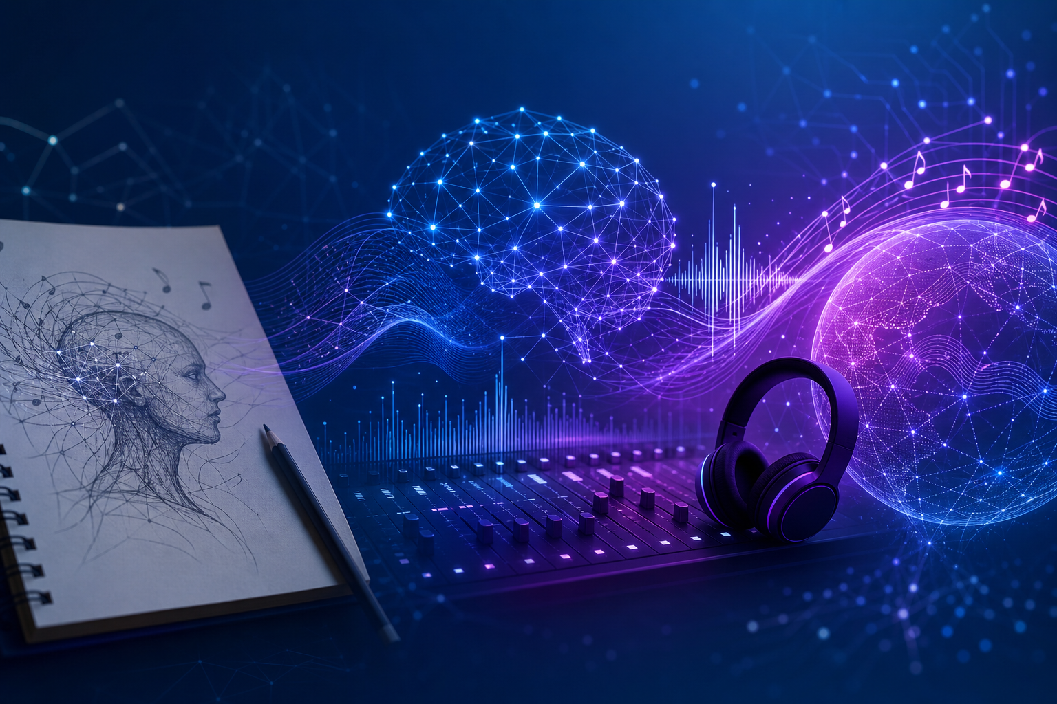 AI音乐生成与创作工具深度评测：从灵感草稿到商业化发行的真实能力边界