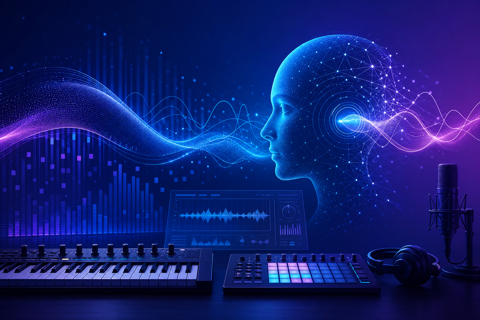 AI音乐生成与创作工具深度评测：从旋律编曲到商业落地的完整指南